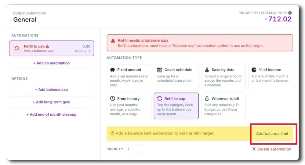 refill automation